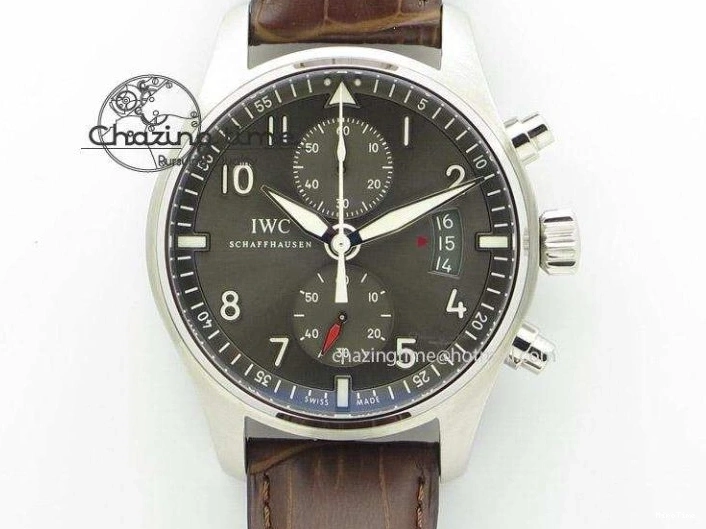 MIROTIME 0418 Efficient Mark XVIII Le Petit Prince IW327001 SS MKS 1:1 Best Edition White Dial On Leather Strap MIYOTA9015 V 7220